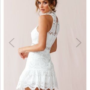 Selfie Leslie Highneck Lace/Crochet BNWT